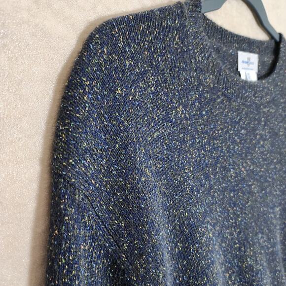 Avon Celli White Baby Camel Italy Mens Size 50 (US Large) crew neck sweater Prep - Picture 5 of 16